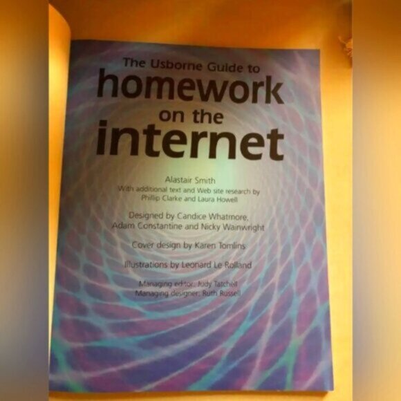 Usborne Internet Guide Book for kids - Picture 2 of 6